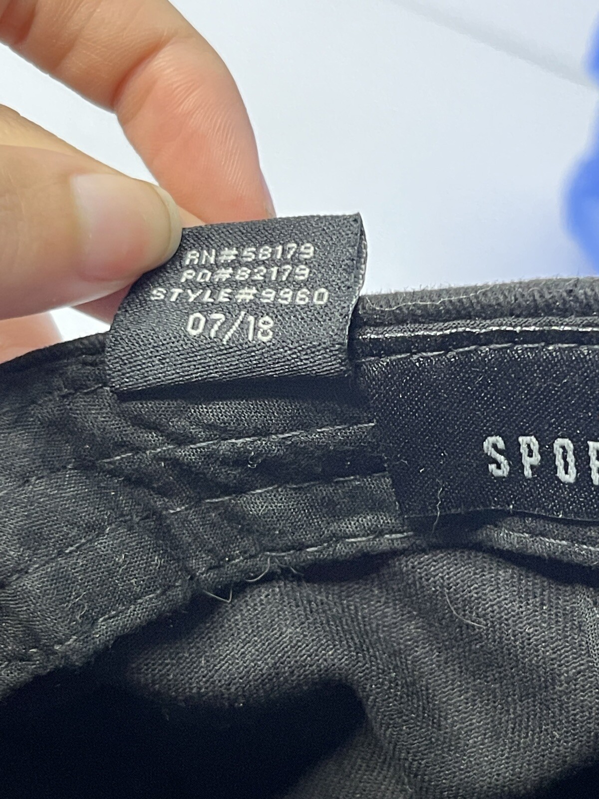 Fedex Corporate Security Hat Cap Strap Back Black… - image 6