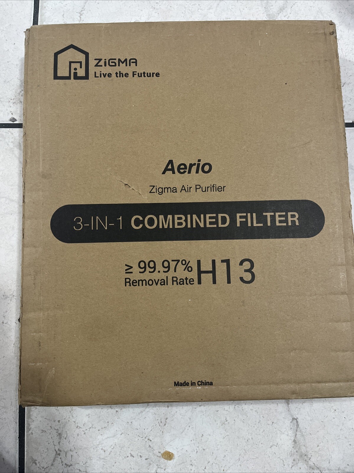Air Purifier 3 in 1 Combined Replacement Filter Removal Rate H13 Aerio Zigma-image