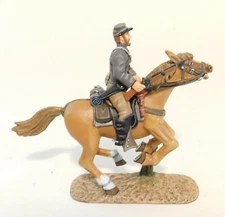Frontline Figures RC5 Trooper w Carbine at the Ready Mounted Horse Cavalry Civil