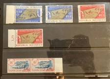 Mint 1968 Irian Barat & 1963 Sierra Leone GPO Ovpt