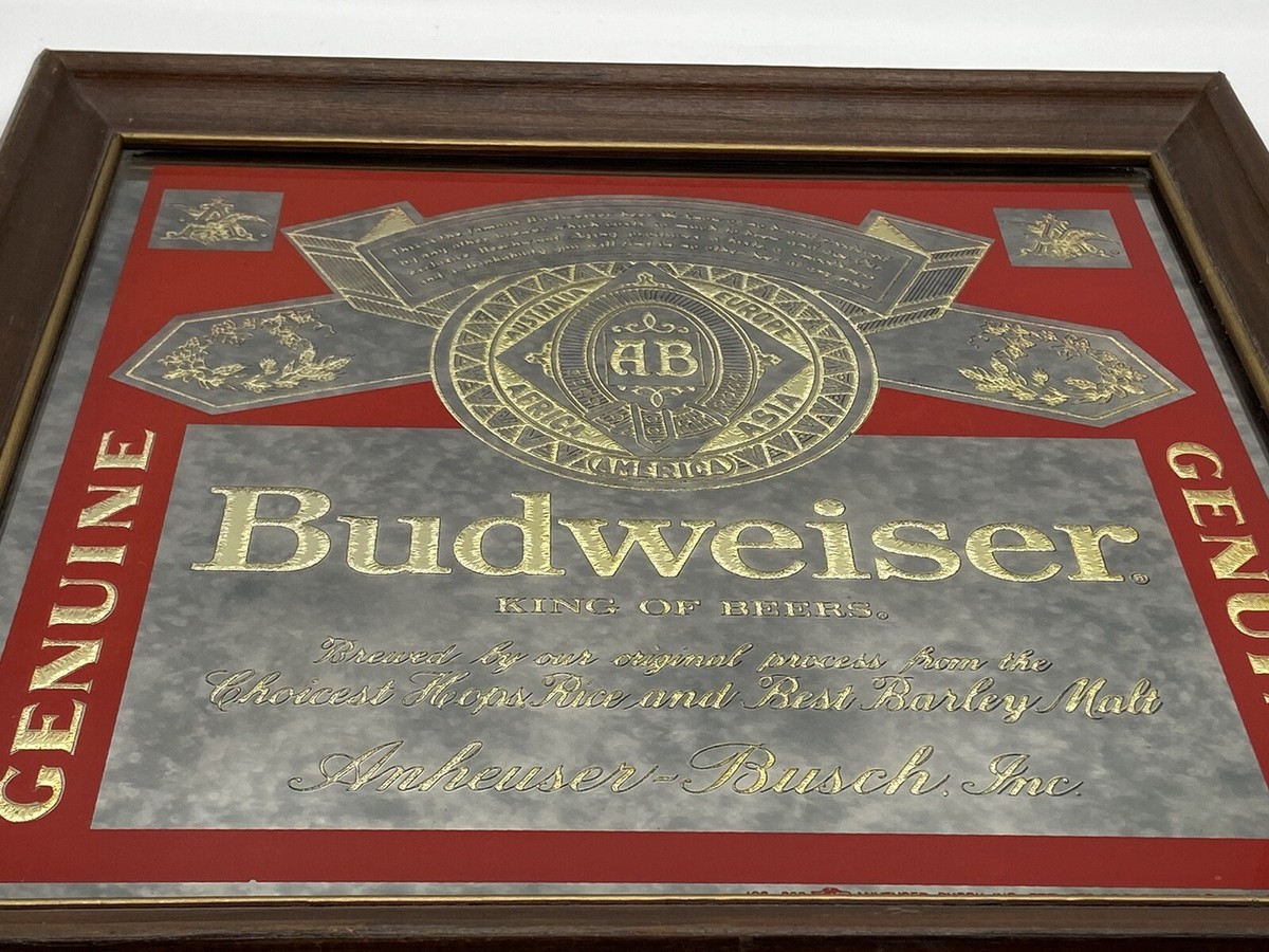 Budweiser ビンテージミラー　バドワイザー Budweiser バドワイザー ビンテージ ライトクロック サイン