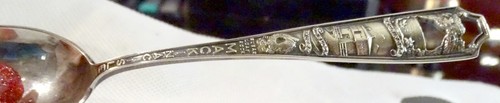Mackinac Island Michigan 5 1/2" Sterling Souvenir Spoon .51oz - Picture 4 of 6