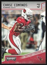 2018 Panini Playoff Chase Edmonds RC #276 Arizona Cardinals