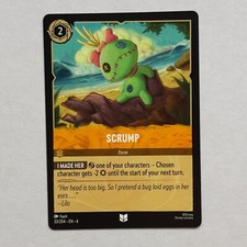 Scrump 33/204 Disney Lorcana Azurite Sea Regular Uncommon Card NM