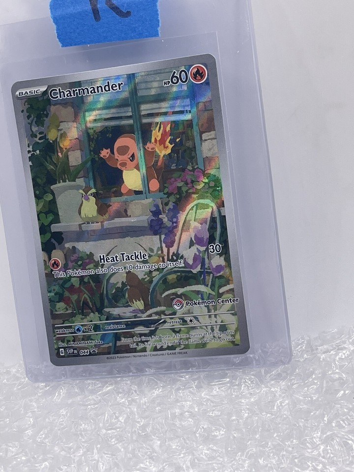 Charmander SVP044 POKEMON CENTER EXCLUSIVE Black Star Promo eBay