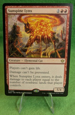 x1 Sunspine Lynx Bloomburrow Regular - Elemental Cat - #155