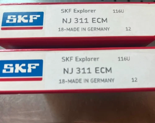 1X SKF NJ 311 ECM single row cylindrical roller bearing - Picture 1 of 2