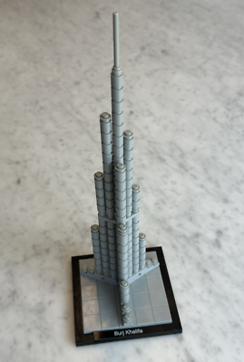 LEGO Architecture Burj Khalifa (21008) 100% Complete without