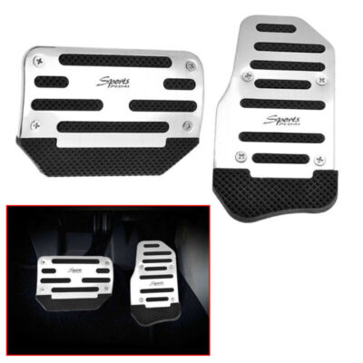 Universal Non-Slip Aluminum Alloy Pedal Cover Kit Bahrain