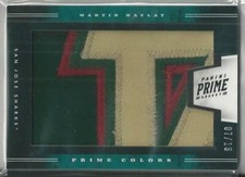 2011-12 PANINI PRIME COLORS MARTIN HAVLAT 3 COLOR PATCH 07/16!!