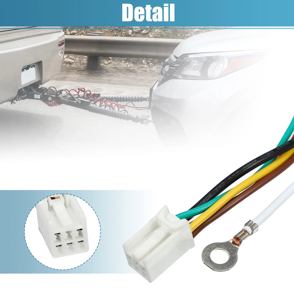 1 juego 56370 arnés de cableado de remolque de 4 pines para Honda CR-V 2017 2018 2019-2022 Foto 4 de 4