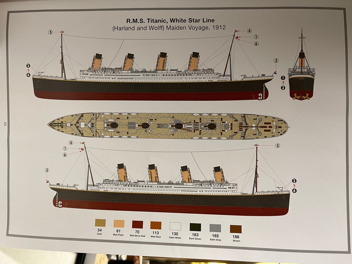 Airfix 1:400 scale RMS TITANIC | eBay