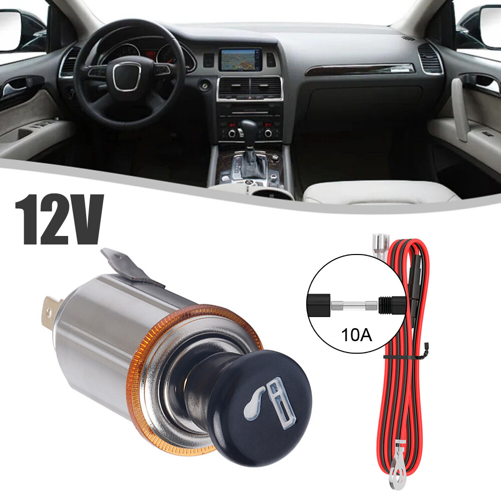 Socket Cigarette Lighter Plugs Replacement Auxiliary Power