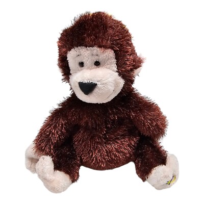 Ganz Webkinz LIL' Kinz Monkey HS008 - NO Code - Clean NO Rips Or Stains