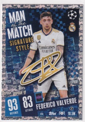 Topps Match Attax Champions League 23/24 Nr 413 Federico Valverde