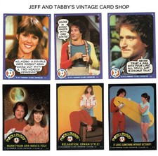 1978 Topps Mork & Mindy Cards & Stickers / SEE DROP DOWN MENU 4 CARD U WILL GET 1978 Topps Mork & Mindy Cards & Stickers / SEE DROP DOWN MENU 4 CARD U WILL GET