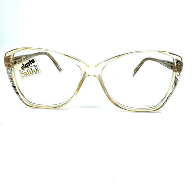 Safilo Elasta L 643 Eyeglasses Frames Cat Eye New Dead Stock 57-15-140 H12157