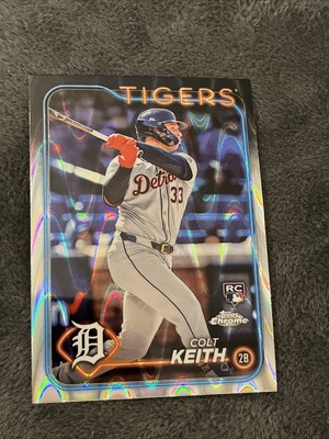2024 Topps Chrome Colt Keith Ray Wave Rookie #2