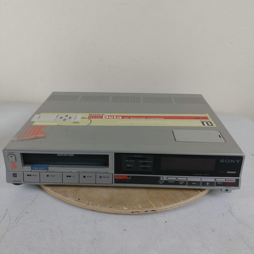 Vintage Sony Betamax SL10 Video Cassette Recorder Player for REPAIR