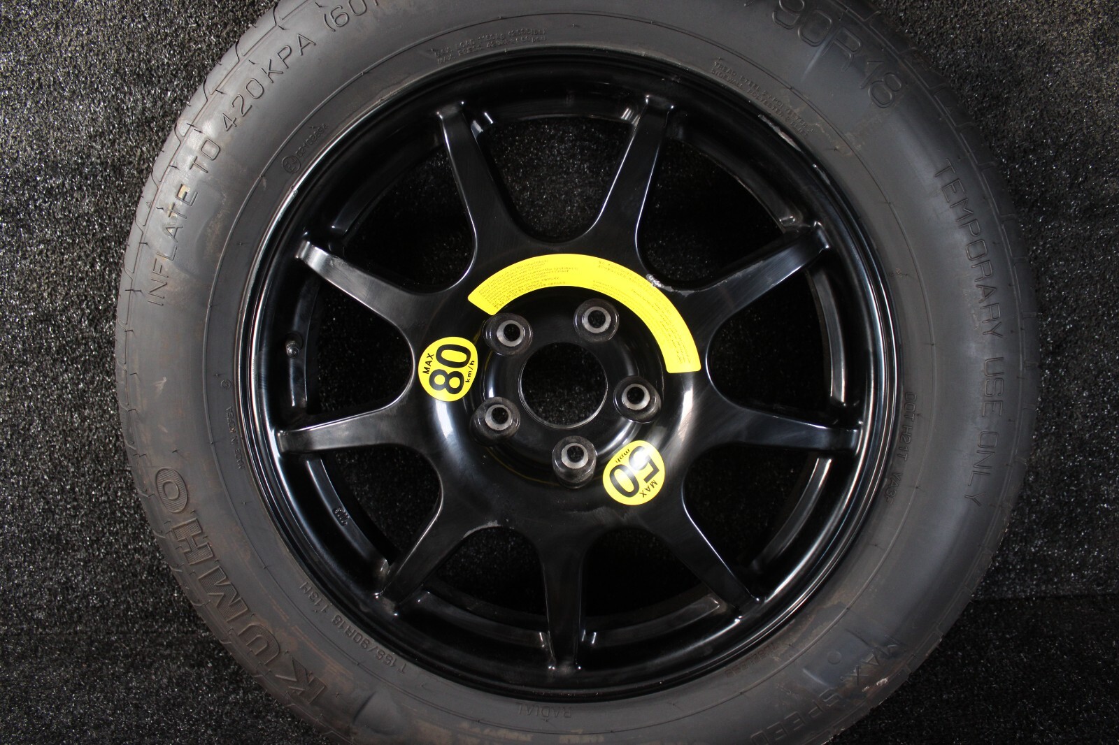 HYUNDAI PALISADE Donut Spare Tire Wheel Rim T 155/90R18 20 23 Original