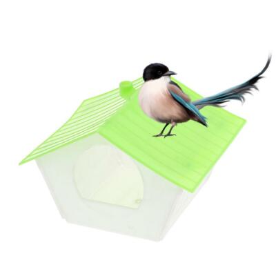 Vogelnest Hausbett für Budgie Sittich kleine Papageien Käfig Lebensraum Barsch Spielzeug