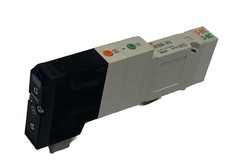 SMC SV1A00-5FU Pneumatic Solenoid Valve 5-Port 24VDC