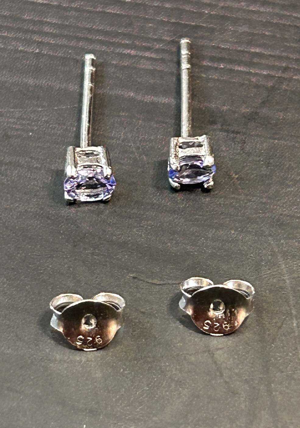 925 Solid Sterling Silver Rectangle Cubic Zirconi… - image 8