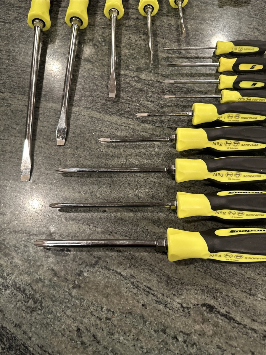 vuvuプラチナブブ 3点セット Snap On sgdx160bfhv 16 pc screwdriver set 8 phillips 8 flat | eBay