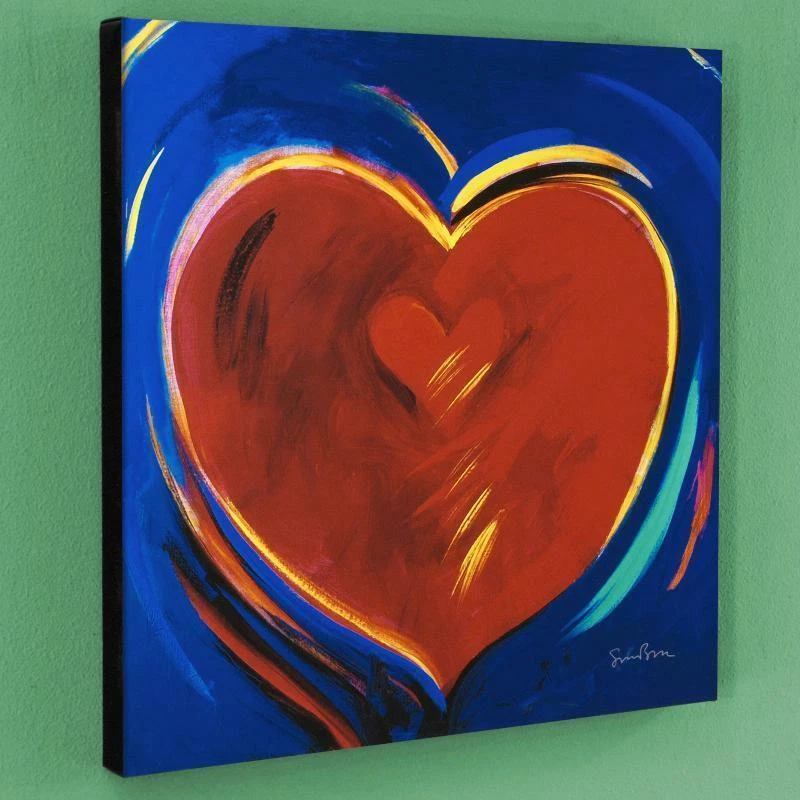 Simon Bull edição limitada "To Hold You In My Heart" giclée sobre tela - Imagem 3 de 4