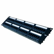 Stock-up and Save 10 Pack- Tuff Jacks Cat6 48 Port Patch Panel w/Free Shipping