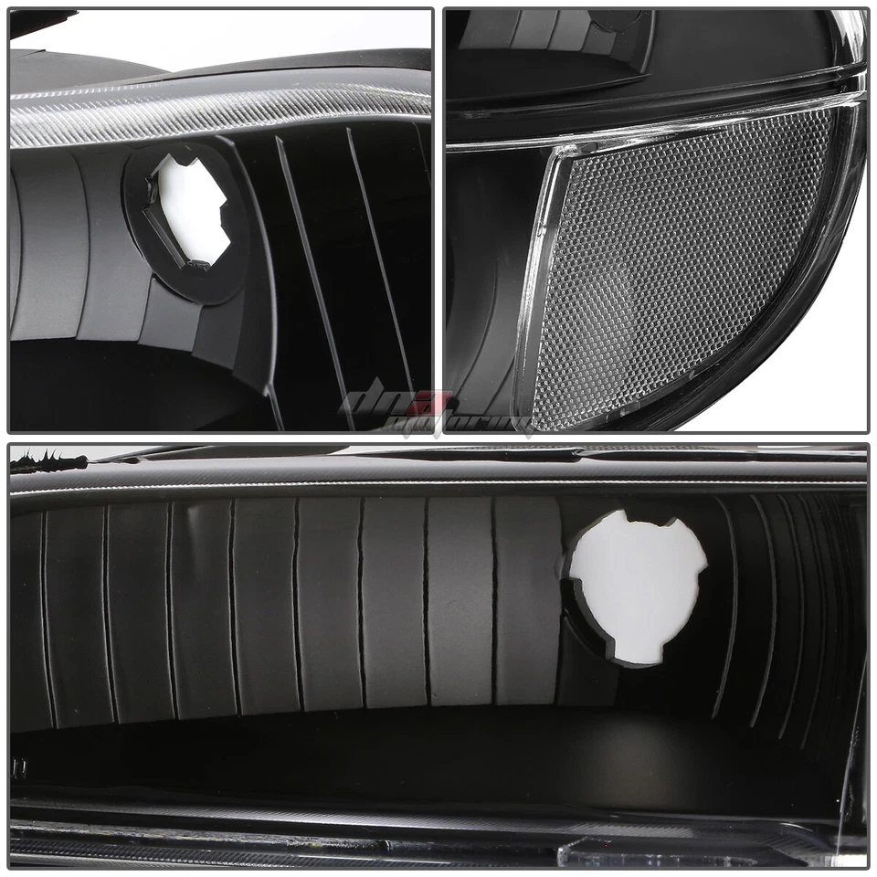 PARA FORD EXPLORER/MOUNTAINEER 1995-2001 NEGRO CLARO FARO PARACHOQUES LÁMPARA + HERRAMIENTAS Foto 2 de 4