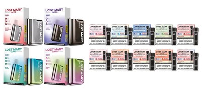 LOST MARY TAPPO by ELFA E-Zigarette Akku Liquid Pods 2x 2ml mit 20mg Nikotin