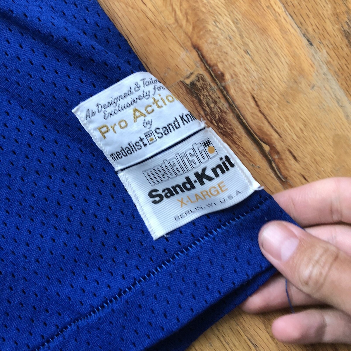 Men's Vintage 80s Medalist Sand-Kit Buffalo Bills Pro Cut