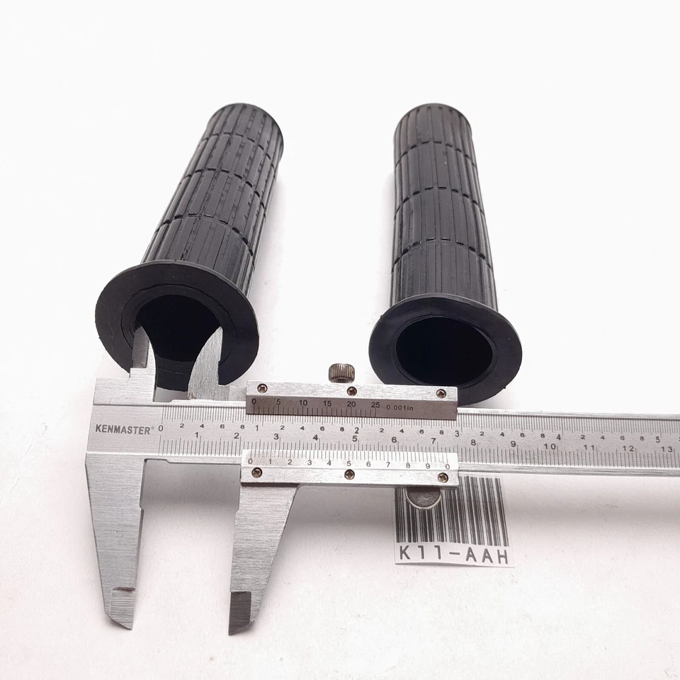 Empuñadura de goma manual nueva #3 Honda S90 S110 CT90 CB100 CB125 CL90 CL100 CL125 CA160 Foto 4 de 4