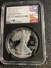 2025-S American Silver Eagle Navy 250th Ann. Privy PR70 Ultra Cameo Mercanti