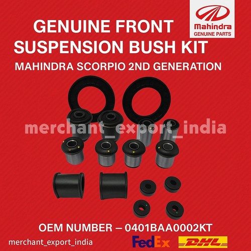 Genuine Front Suspension Bush Kit for Mahindra Scorpio 2nd Gen | OEM ...
