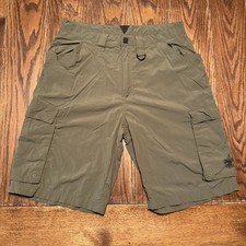Boy Scouts BSA Centennial Uniform Shorts Green Cargo Nylon Adult Mens Medium