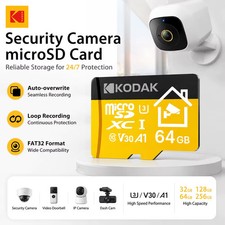 Kodak Micro SD Card High-Speed Memory Card Flash Card for Cameras Phones Videos