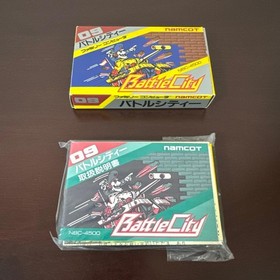 Battle City Namco Famicom Nintendo FC Japan Import Rare Edition Complete CIB