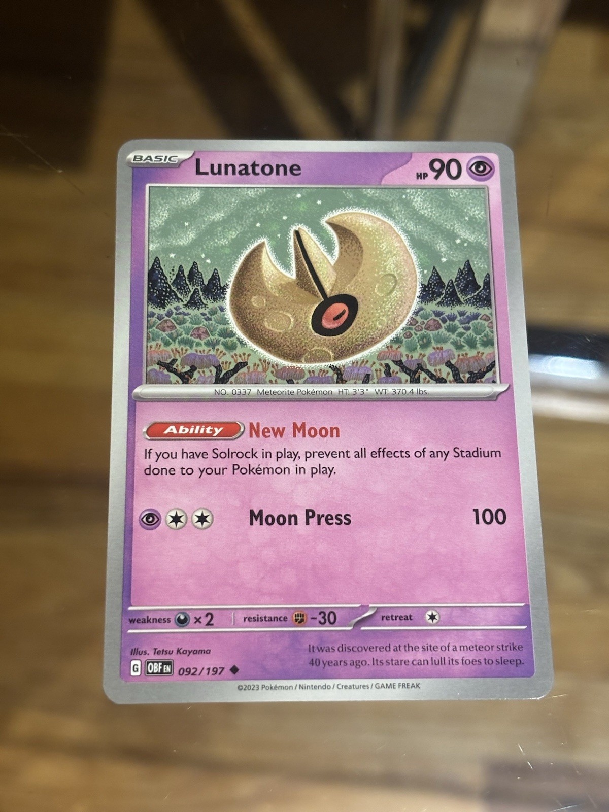 Lunatone - 092/197 - Uncommon Pokemon Card Buy 2 Get 1 Free