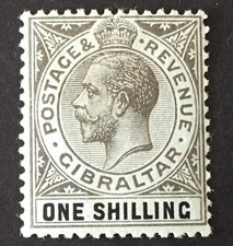 Gibraltar King George V 1929 Mint 1s Stamp MNH