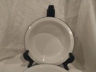 2 Mason Cash Enamour Baking/Casserole Dish White/Blue Rim Stoneware England 9.5" — photo 4