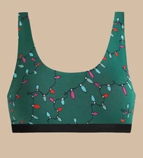 MeUndies Light Me Up UltraModal Core Scoop Bralette Sz Large New