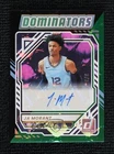 2025-26 Panini Donruss Dominators FOTL Black Green 3/3 Ja Morant #DOM-JA Auto