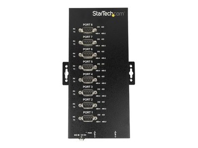 StarTech.com 8-Port Industrial USB to RS-232/422/485 Serial Adapter 15 kV ESD