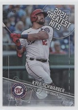 2022 Topps Series 1 2021's Greatest Hits Kyle Schwarber #21GH-18 04yz