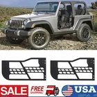 2 Pack Off-road Tubular Half Door For 1997-2006 Jeep Wrangler TJ 2-Door Guards