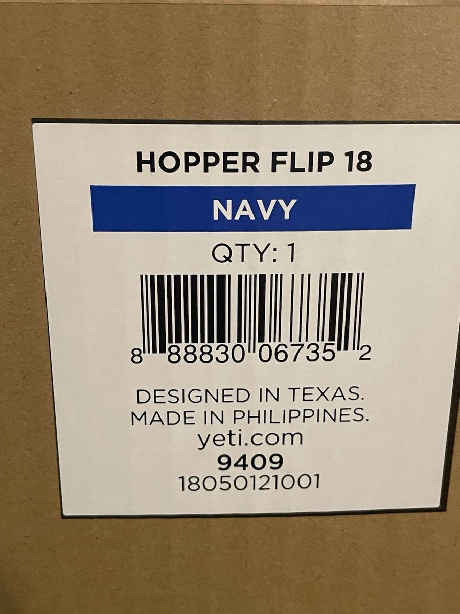 YETI Hopper Flip 18 Soft Cooler (Classic Navy) NEW In Bag Never