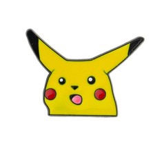 Pokemon Pin of Pikachu Meme Brooch