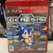 Sonic's Ultimate Genesis Collection- Greatest Hits  (PS3, PlayStation 3, 2009)